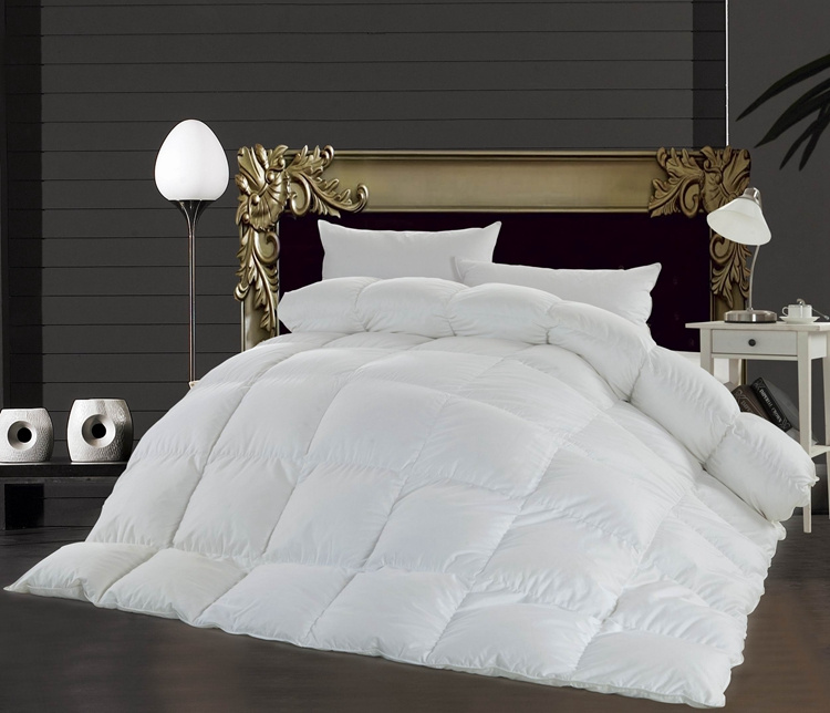 600tc Down Proof Fabric and 90% White Duck Down Comforter