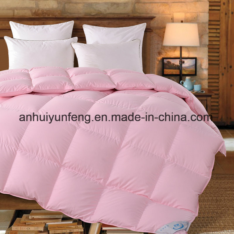 Cheap White/Gray/Grey Duck Down Comforter