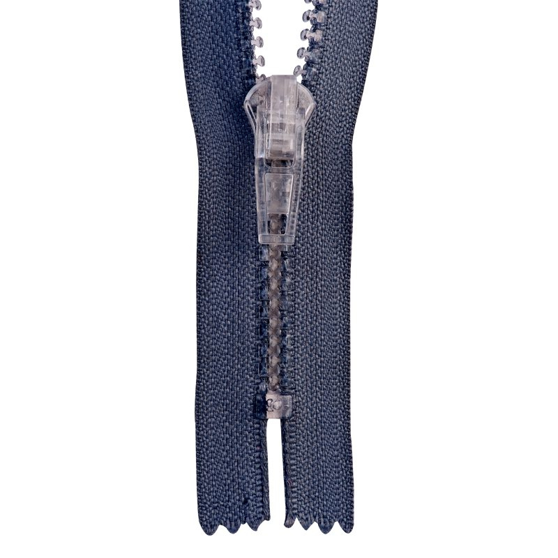 5# Special Purpose Zipper with Transparent Teeth