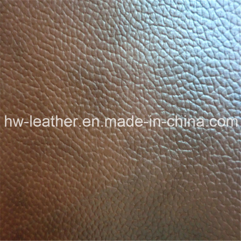 High Quality Semi-PU Furniture Leather Hw-355