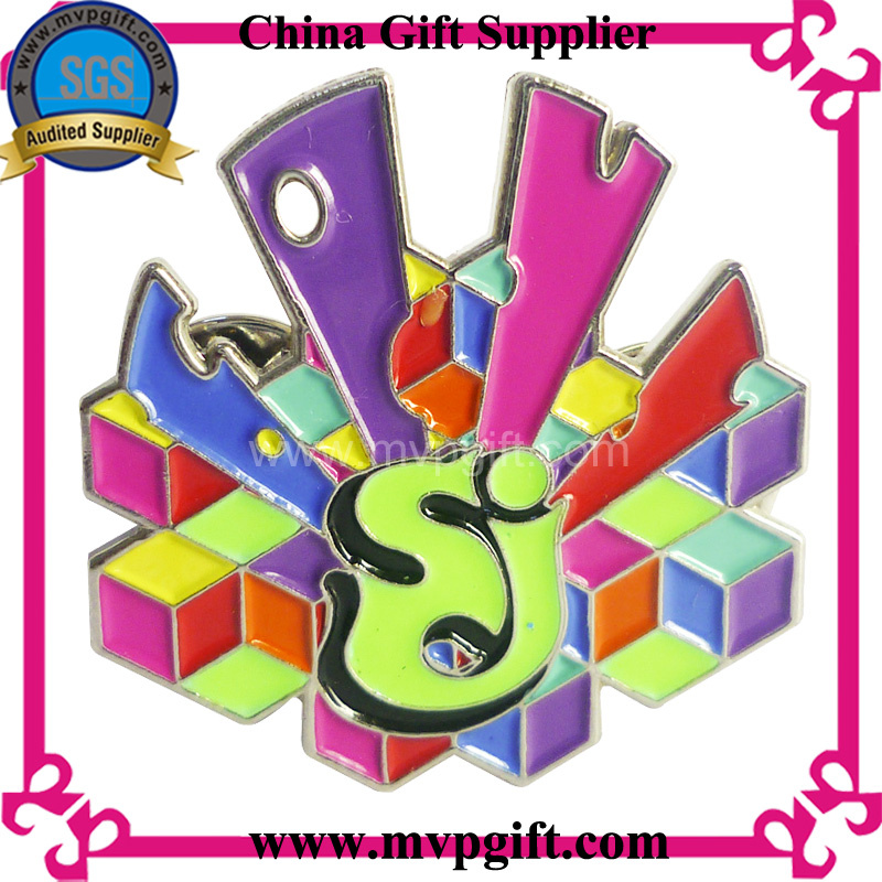 Metal Enamel Pin Badge with Various Colors Available