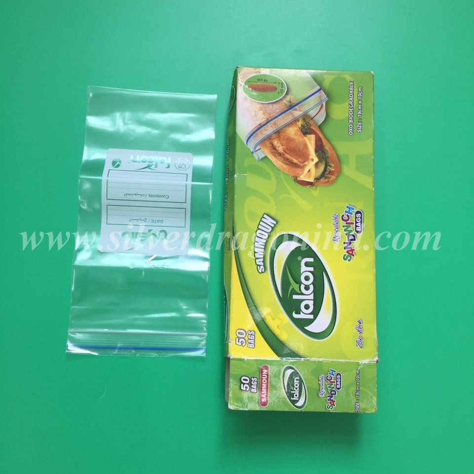 Small LDPE Plastic Zip Lock Bag