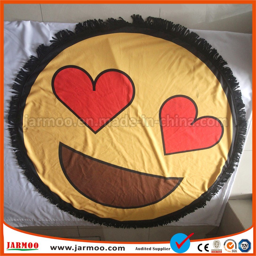 Wholesale Funny 150cm Round Beach Towels