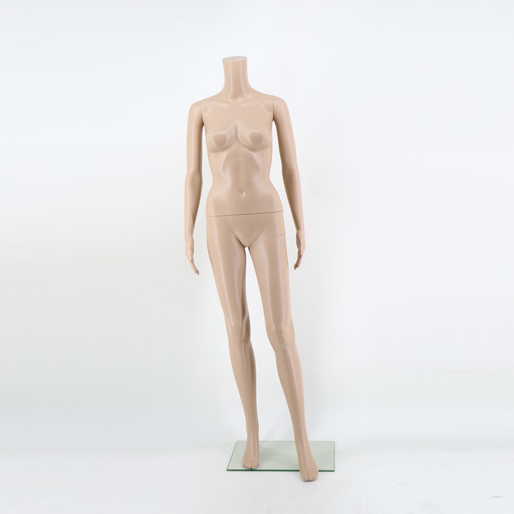 Skin Female Mannequin Without Head for Window Display