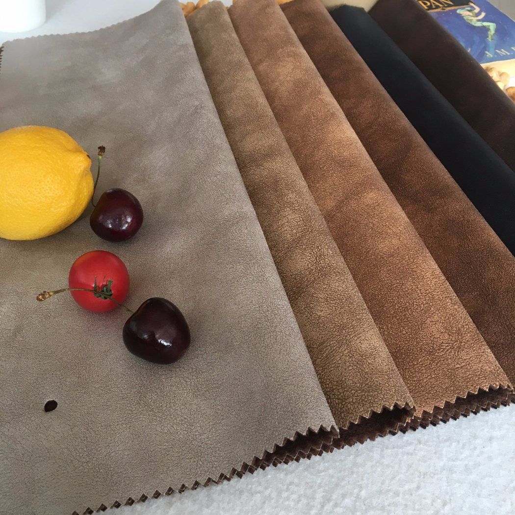 Micro Poly Suede Fabric for Sofa Pillow