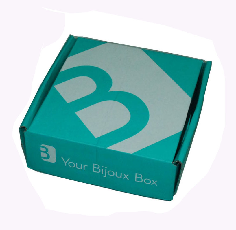 Both Sides Printed Cardboard Square Mailing Packaging Box