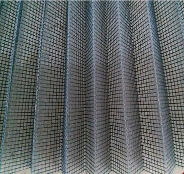 Folded Fiberglass Insect Net, 14X14, 1.8cm Height, 30m Length, Grey or Black Color
