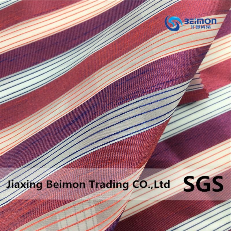 Factory Direct 100%Polyester Stripe Organza