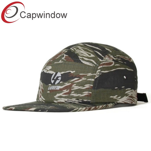 Camouflage Ripstop Camping Cap with screen Print