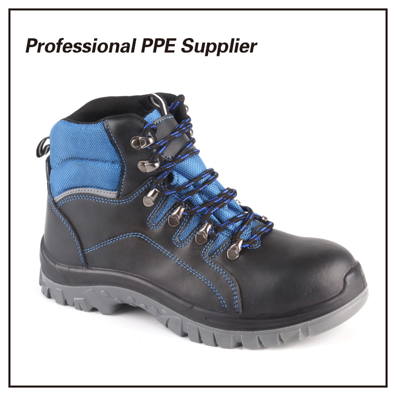 Smooth Leather High Cut Mens Work Boot