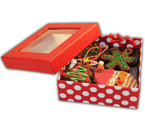 Safe Printing Cookies Display Box with Window