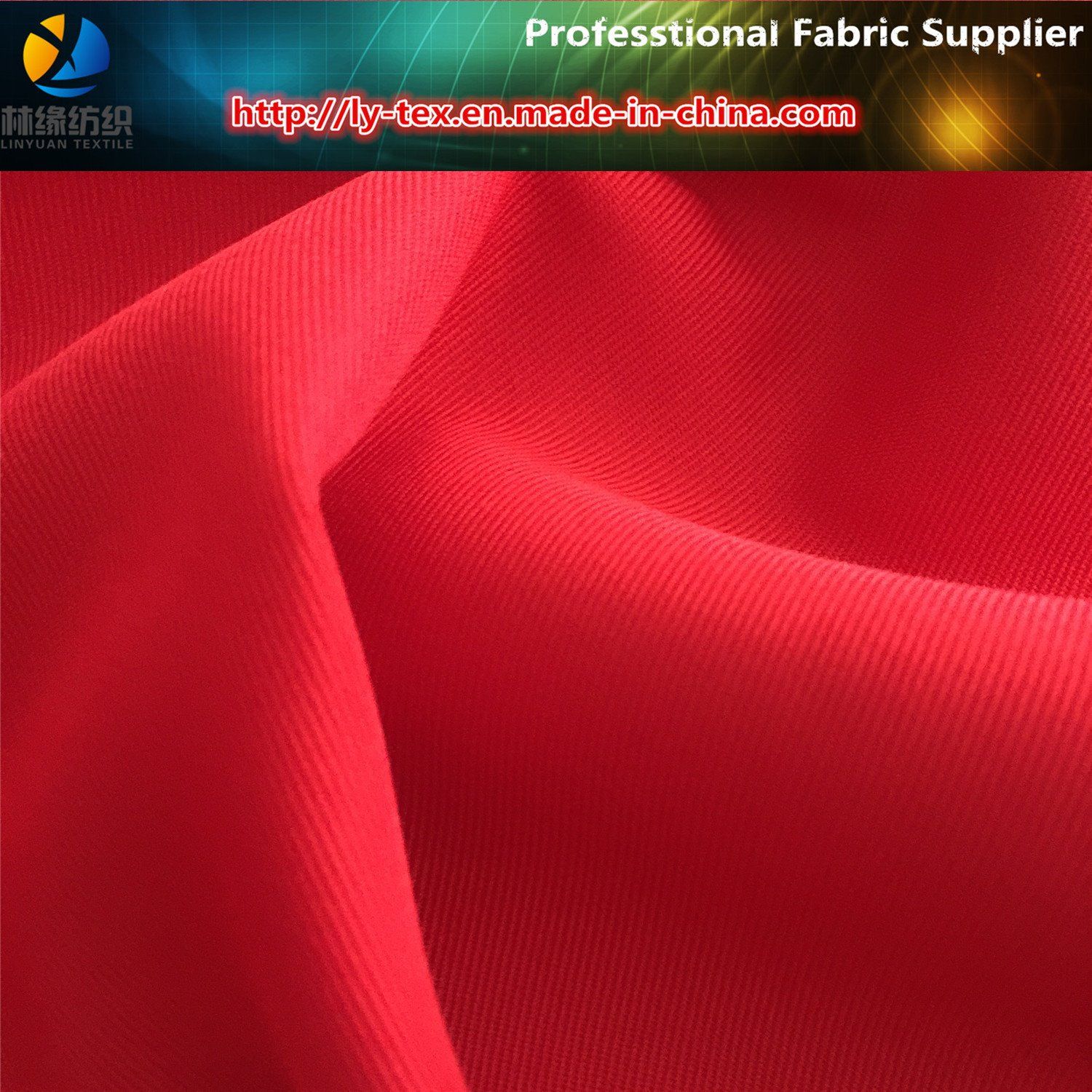 Polyester High Multi 150d Twill Uniform Fabric, Woven Textile Fabric