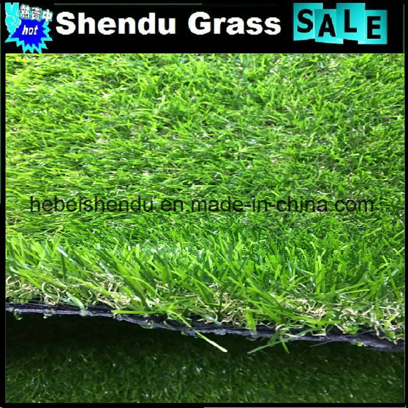 China Cheap Artificial Grass Carpet with Green Color
