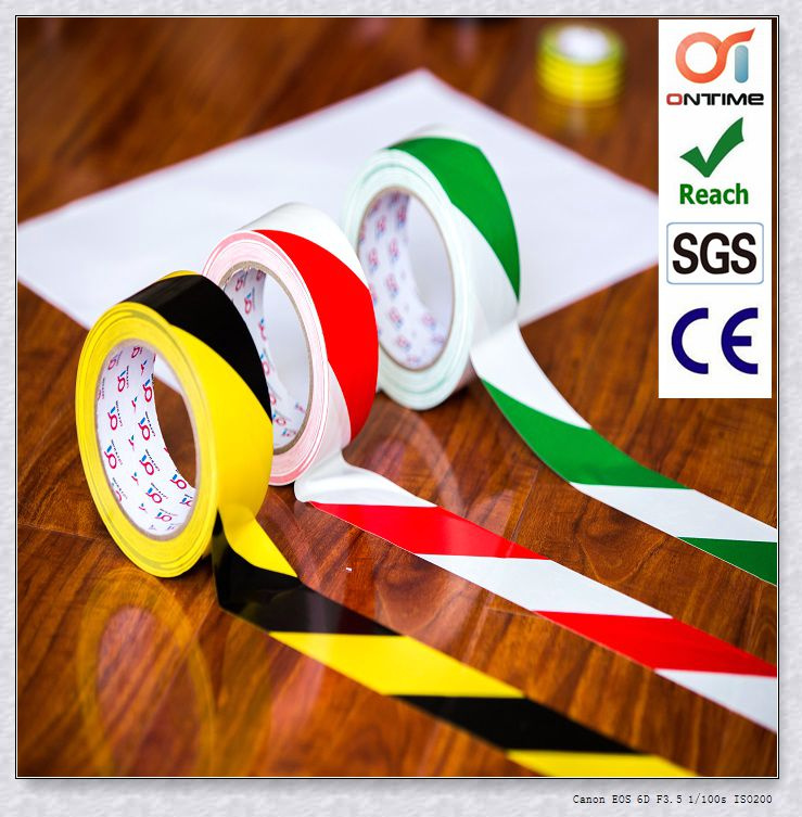 PVC Warning Marking Tape for Warning Hazardous Areas