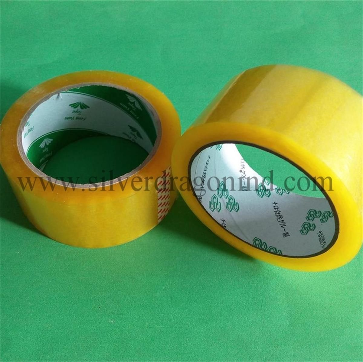 Yellowish BOPP Packing Tape with High Adhesion