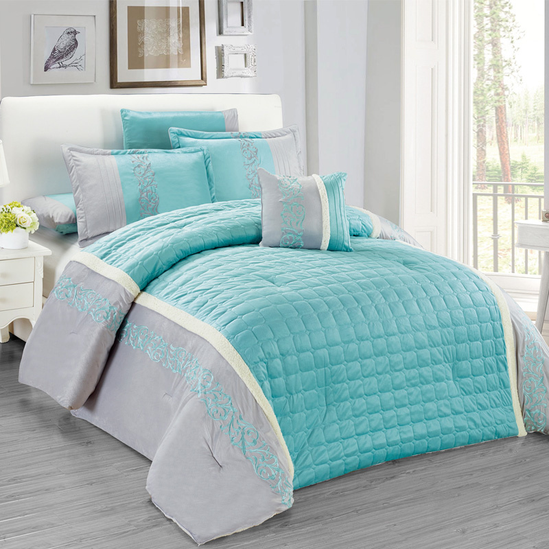 100% Polyester Microfiber Full/Queen/King/Calking Bedding Set