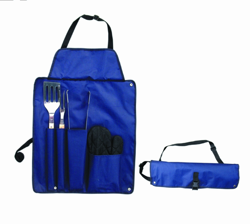 BBQ Tool with Apron, Portable BBQ Tool, BBQ