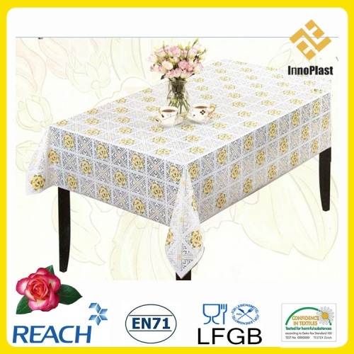 PVC Lace Nt Table Cloth New Style Wholesale (TJ0183)