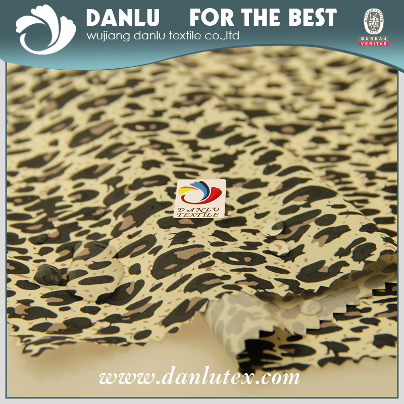 300t Recycled Polyester Spandex Pongee Fabric for Garment