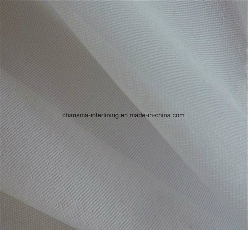 Plain Woven Interlining Soft Kids Clothing Interfacing Oeko-Tex Standard 100