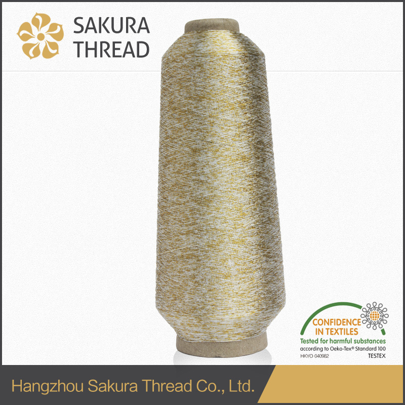 Free Sample Customized Metallic Thread with High Tenacity