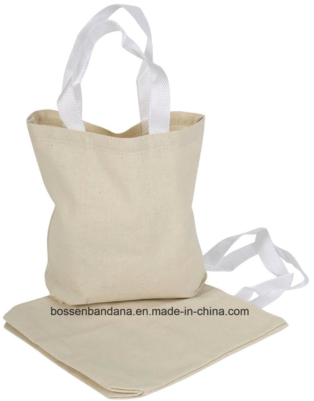 China Factory Produce Customized Print Cotton Canvas Tote Bag