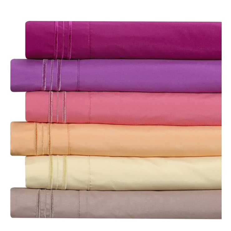 1700 Brushed Microfiber Bed Sheet Set