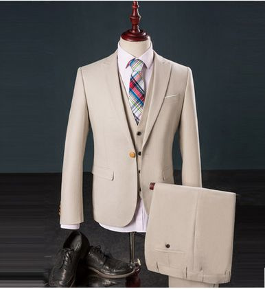 High Quality Custom Design Trim Fit Made to Measure Suits for Men
