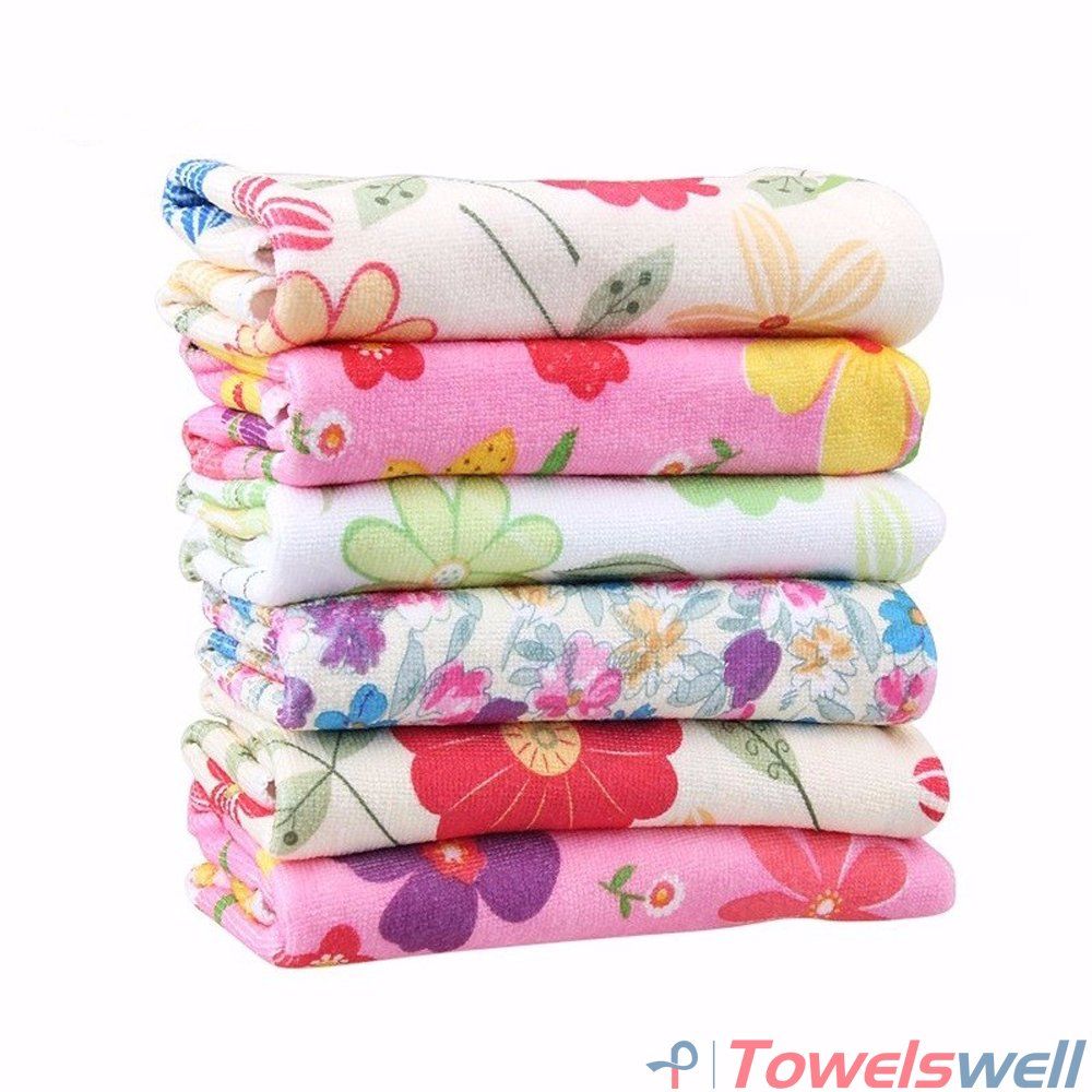 Microfiber Printed Terry Kitchen Towel
