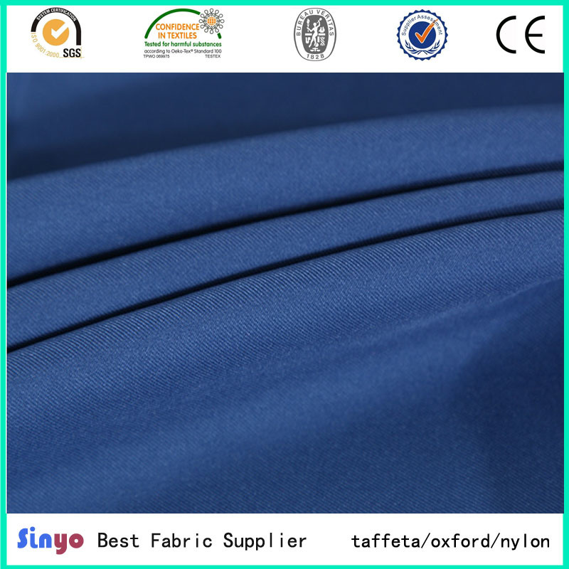 100% Polyester Textile Woven Pongee 150d Twill Fabric Oxford Cloth
