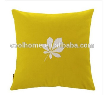 100% Cotton Backrest Cushion Sofa Cushion with Pure Office Pillowcase