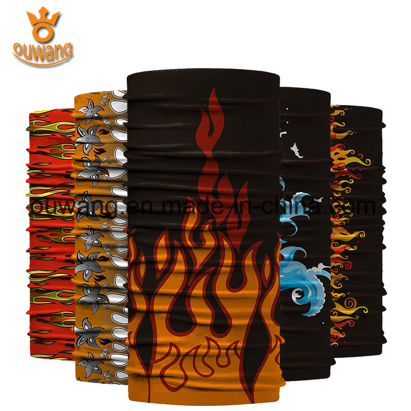 Polyester Microfiber Stretchy Multifunctional Custom Bandana