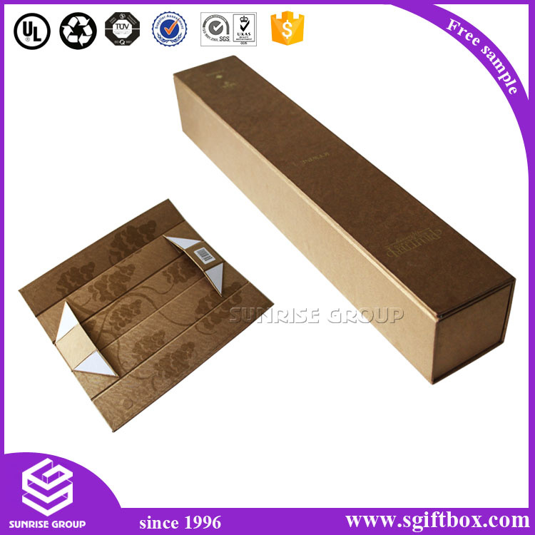 Custom Logo Print Kraft Paper Box Slide Open Box