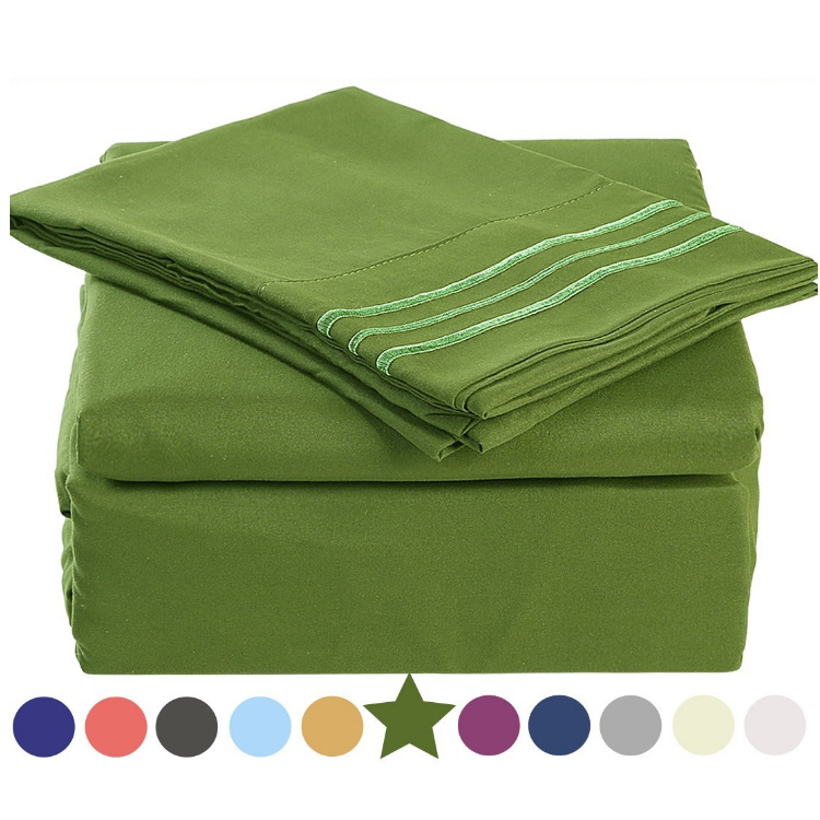 2018 New Home Textile Microfiber Fabric Bedding