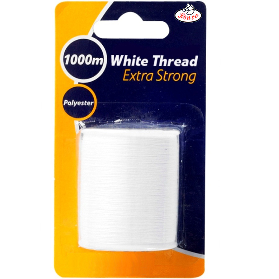 High Quality 1000m Extra Strong Polyester Sewing Thread Black