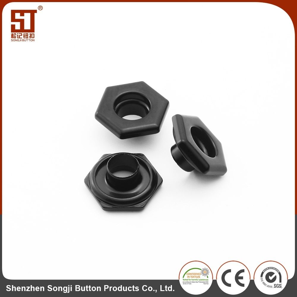 Simple Printed Round Metal Prong Snap Rivet Button for Jacket