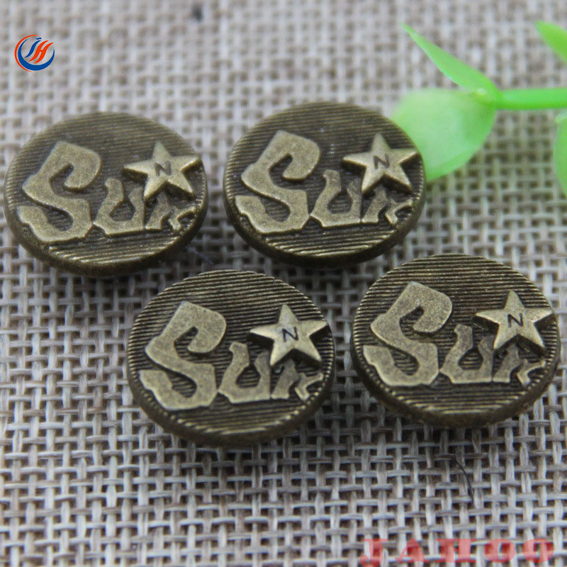 Manufacture Custom Jeans Button for Mens Denim