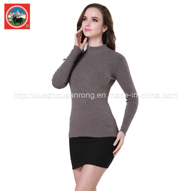 Yak Wool Stretch Pullover Garment /Knitwear/Cashmere Clothing