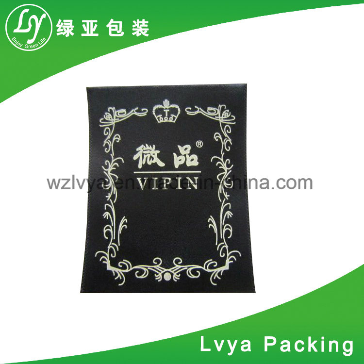 The English Pattern Polyester Woven Labels for Garments