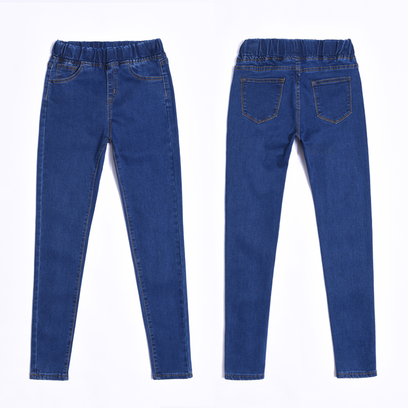 Skinny and High Quality Jeans with Straight Leg for Lady (HDLJ0031-17)