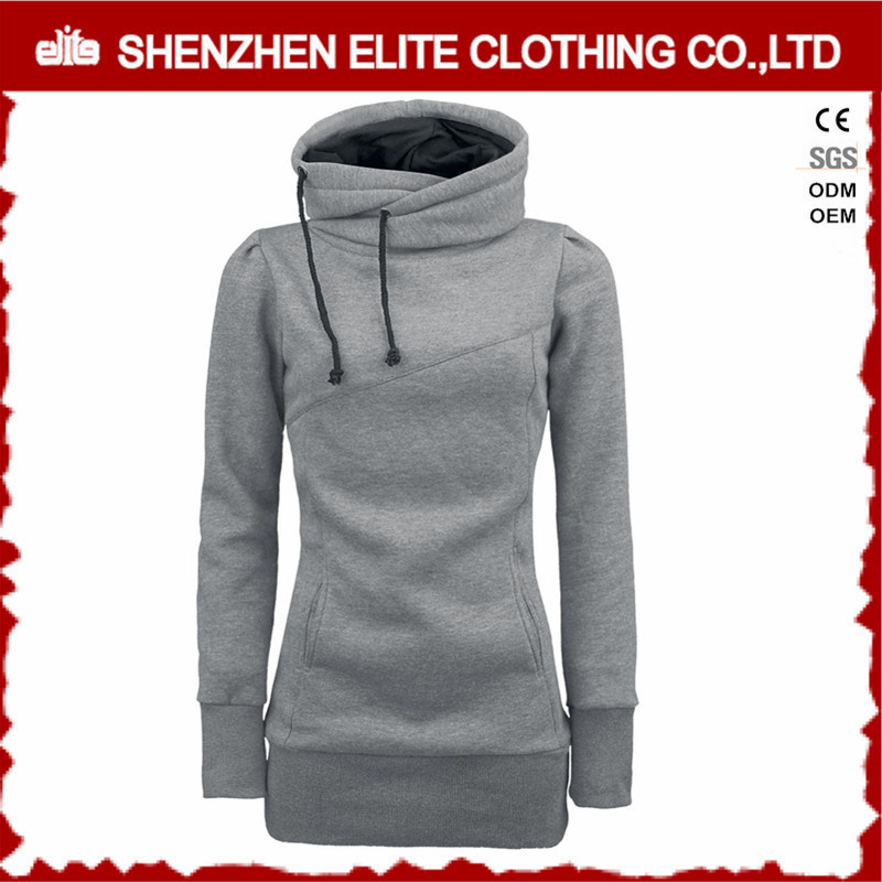 High Quality Custom Design Womens Pullover Hoodies (ELTHI-3)