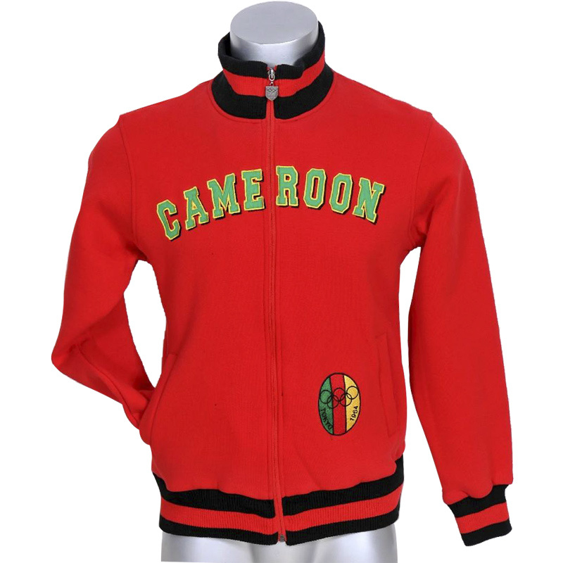 Custom Good Quality Stand Collar Trendy Fleece Jacket