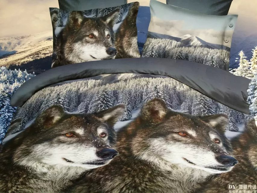 Pretty Flower Printing 3D Bedding Set