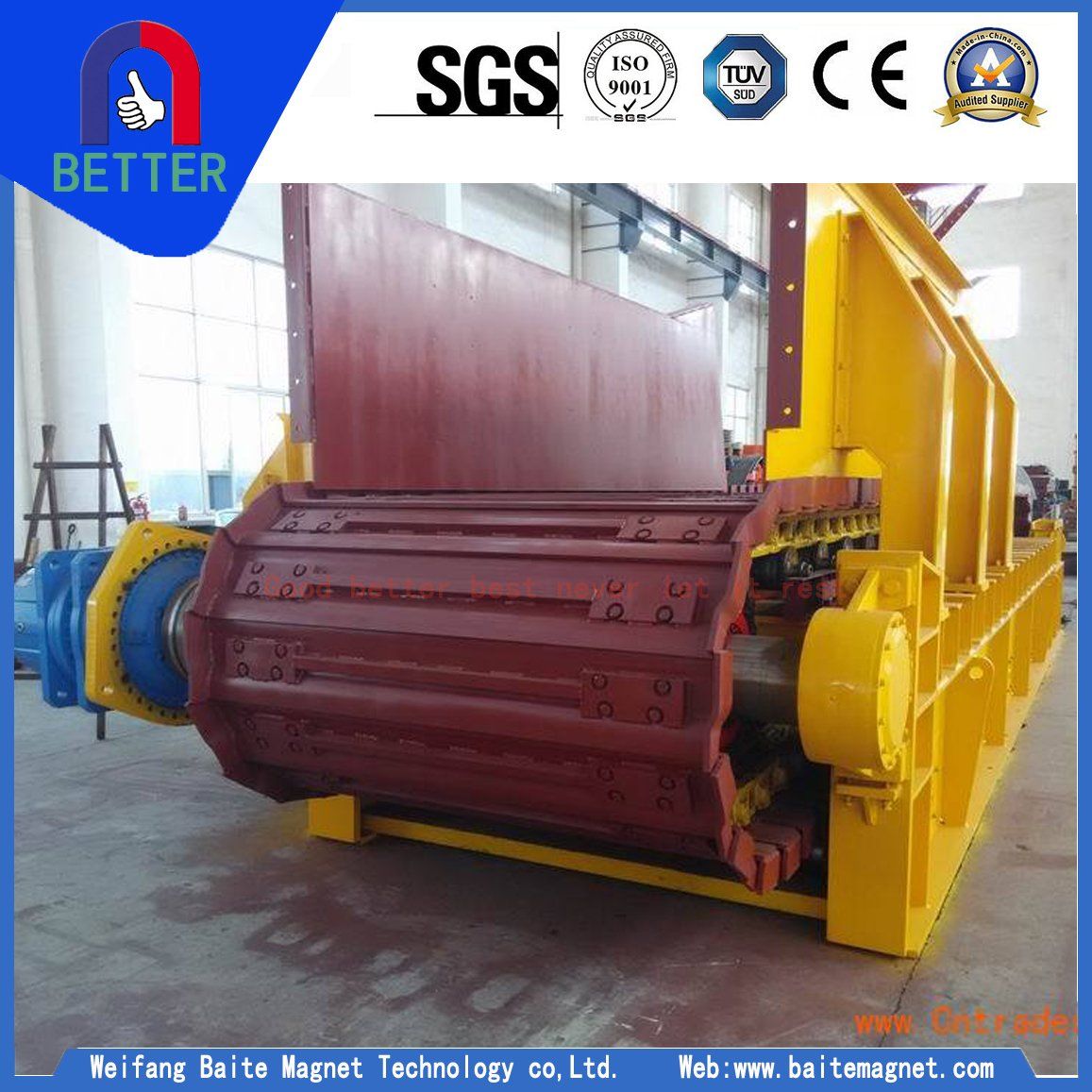 Bwz Series Heavy Duty Apron Feeder for Limestone/Coal/Aggregate Crushing/Copper/Gold/Zinc Mnine