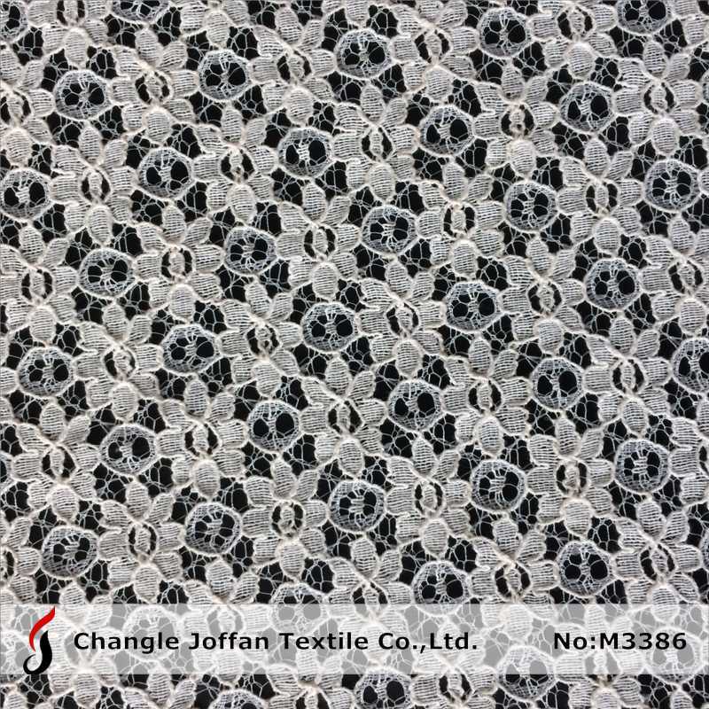 Cotton Lace Fabric for Shoes (M3386)
