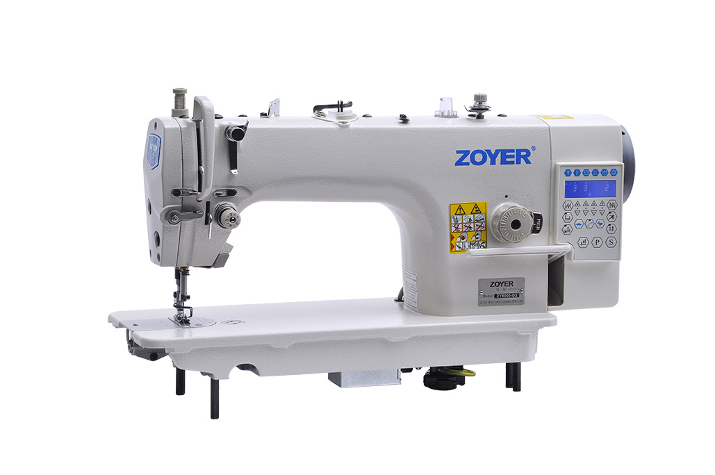 Zy9000-D3 Zoyer Direct Drive Auto Trimmer High Speed Lockstitch Industrial Sewing Machine