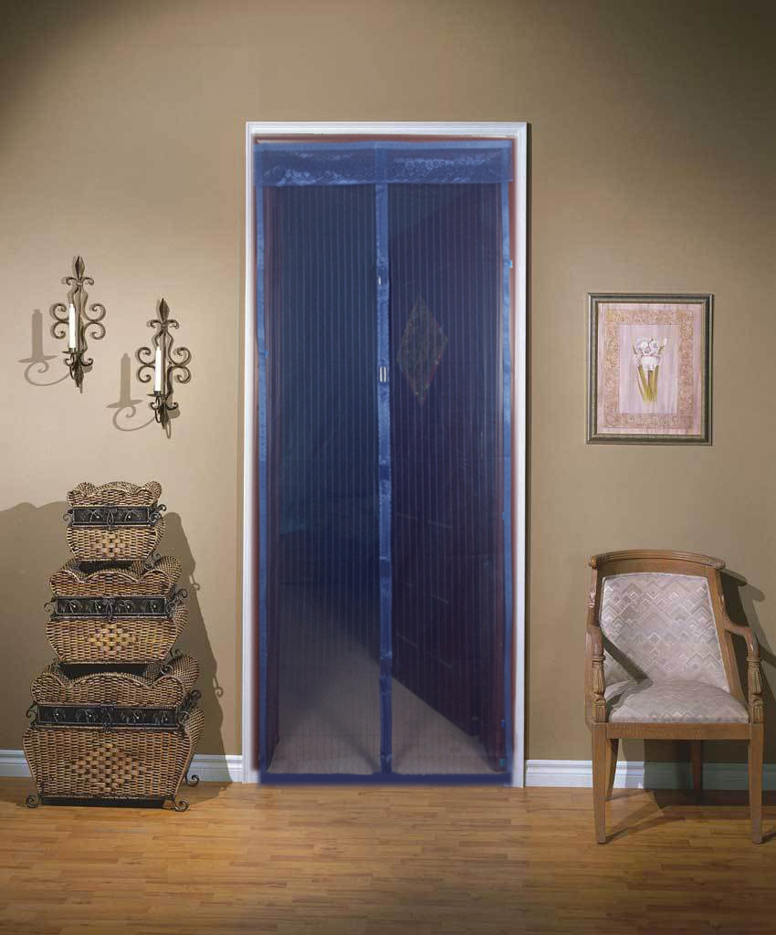 Automatically Closing Fly Screen Mesh