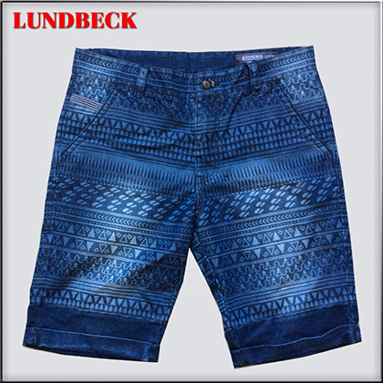 Solid Type Cotton Shorts for Men Summer Pants