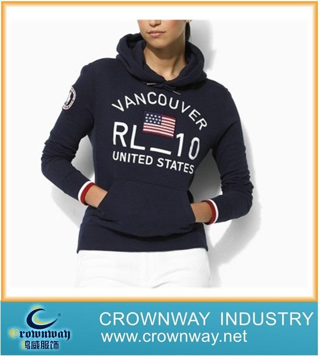 Lady Custom Print Hoodies with High Quality