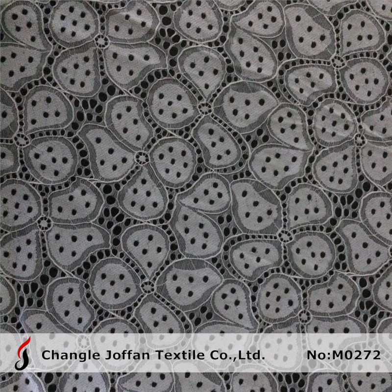 Elastic Eyelet Lace Fabric Wholesale (M0272)